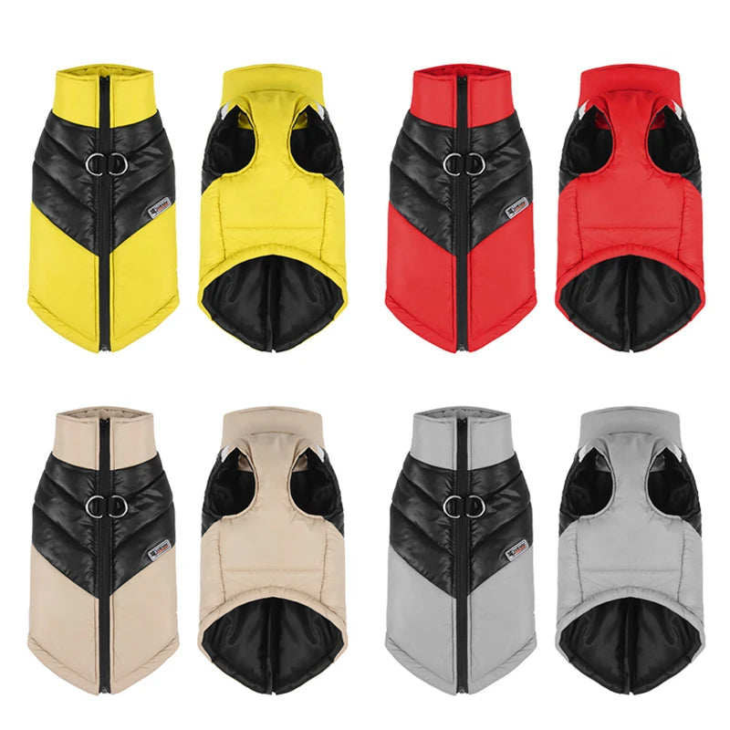 Color Block Dog Vest -  4 colors_2