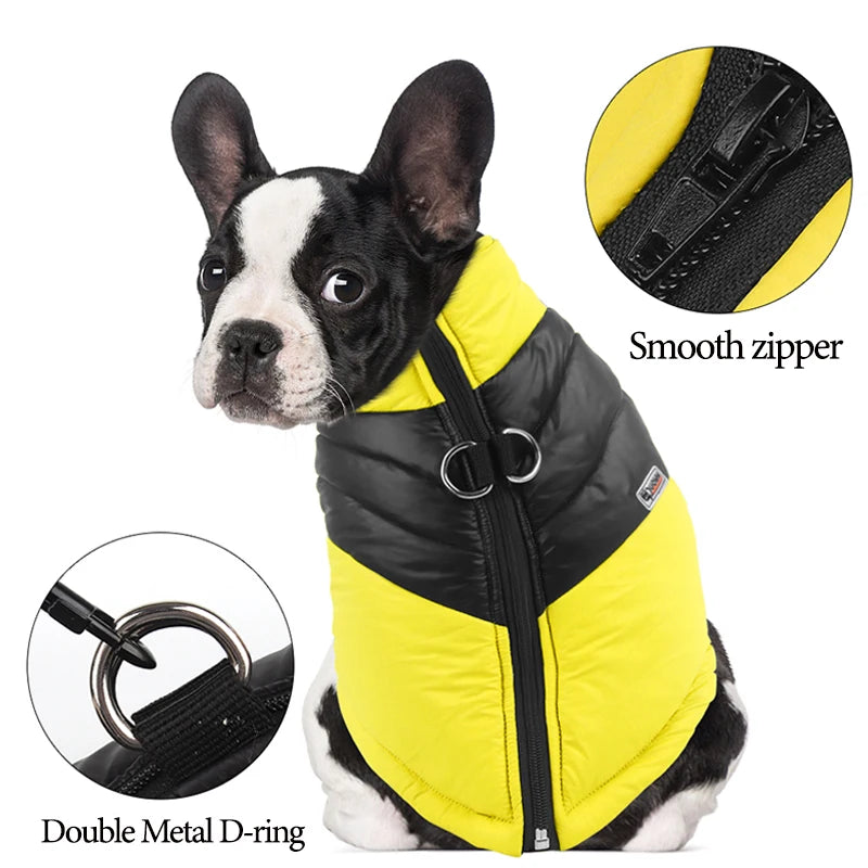 Color Block Dog Vest -  features
