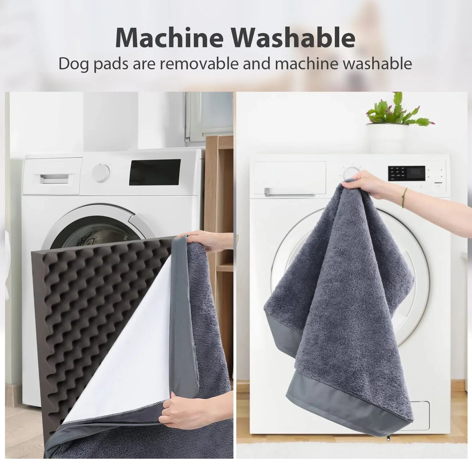 ComfortPaws Memory Foam Pet Bed - washable