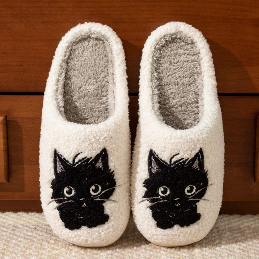 Mimi - Black Cat Slippers 3
