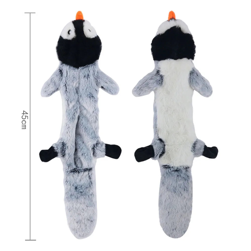 Crinkle Dog Squeaky Toy - Penguin