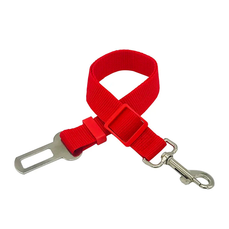 Pet Seat Belt - red
