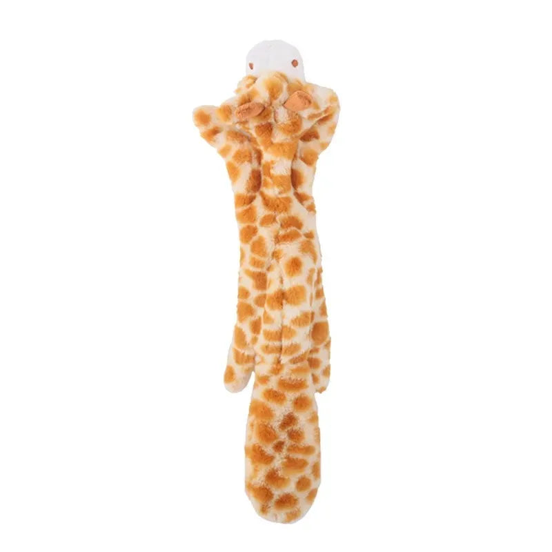 Crinkle Dog Squeaky Toy - Giraffe