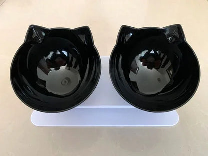 Cat-tastic Bowls - Double Black Bowls