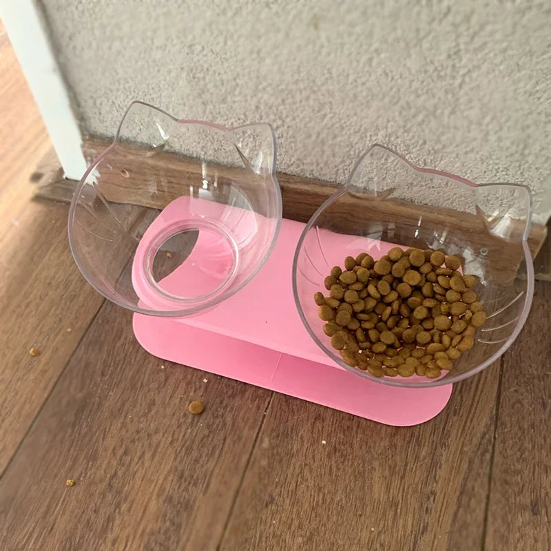 Cat-tastic Bowls - Double Pink Bowls