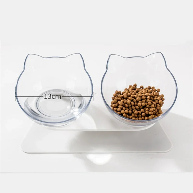 Cat-tastic Bowls - Double Transparent Bowls