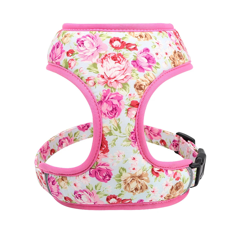 Floral Pet Harness