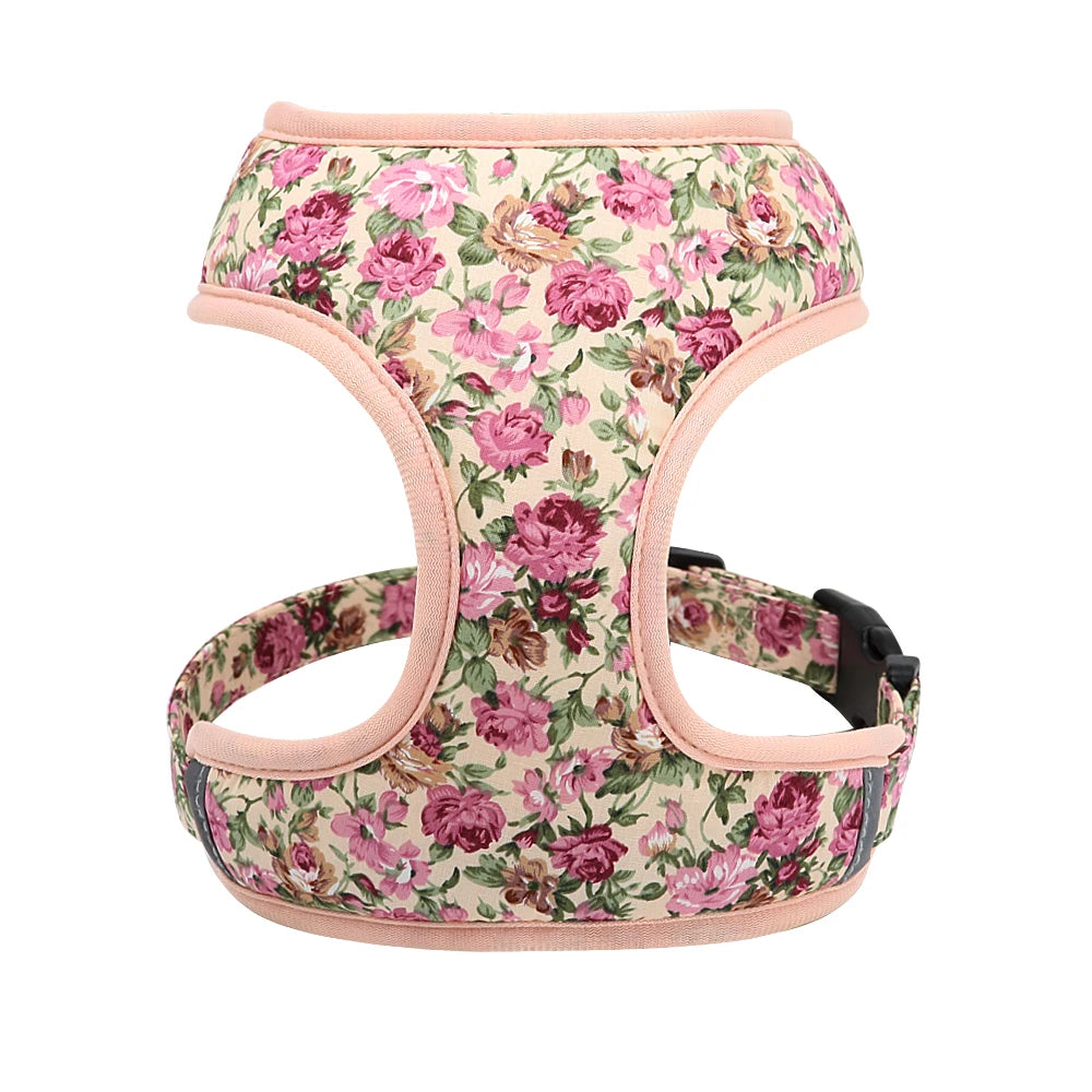 Floral Pet Harness