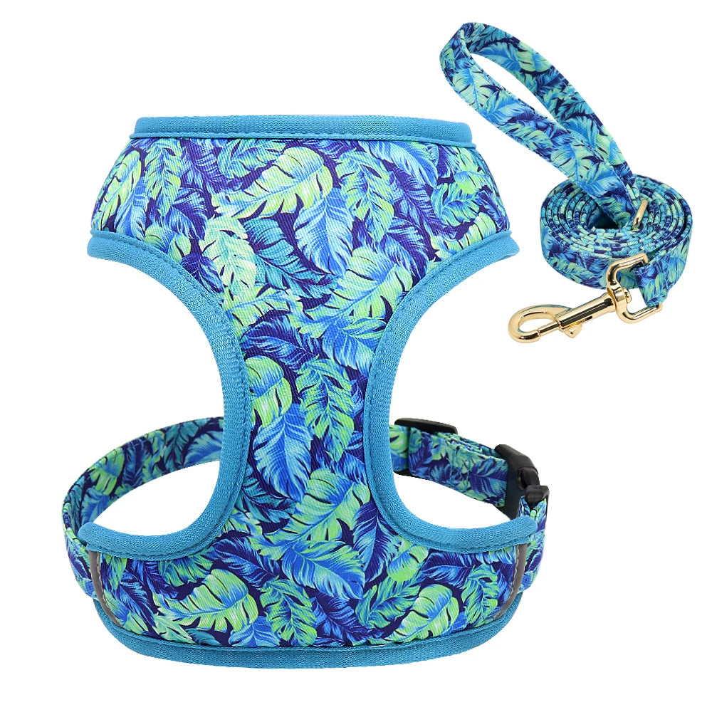 Floral Pet Harness