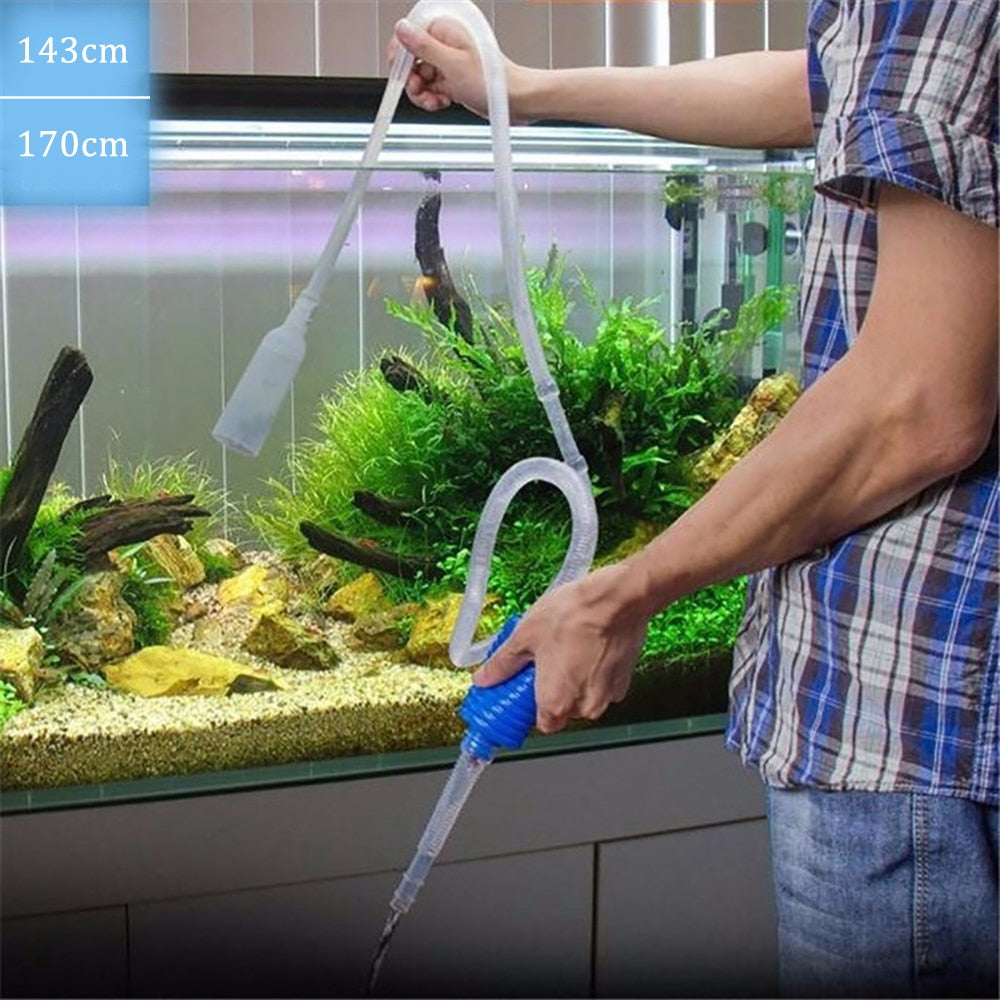 Handheld Aquarium Siphon – Fluff And Floof