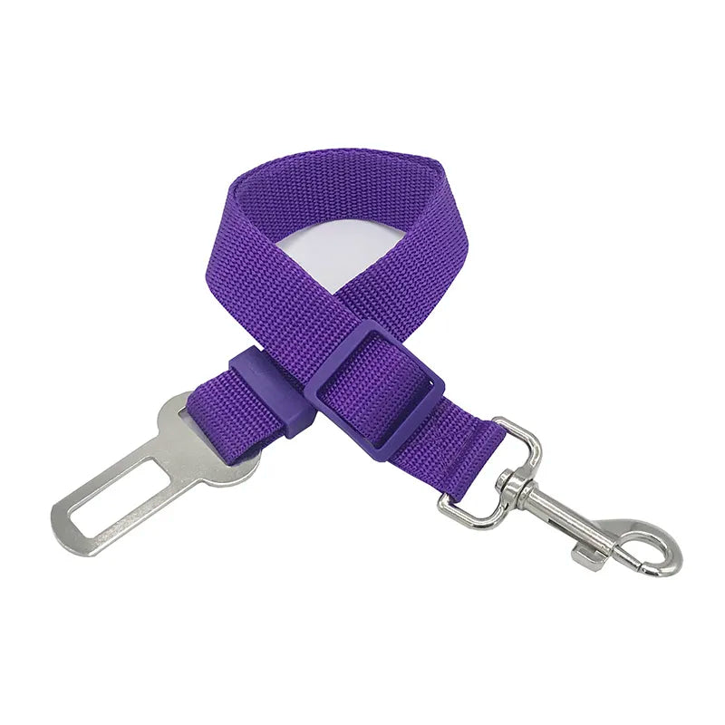 Pet Seat Belt - Purple