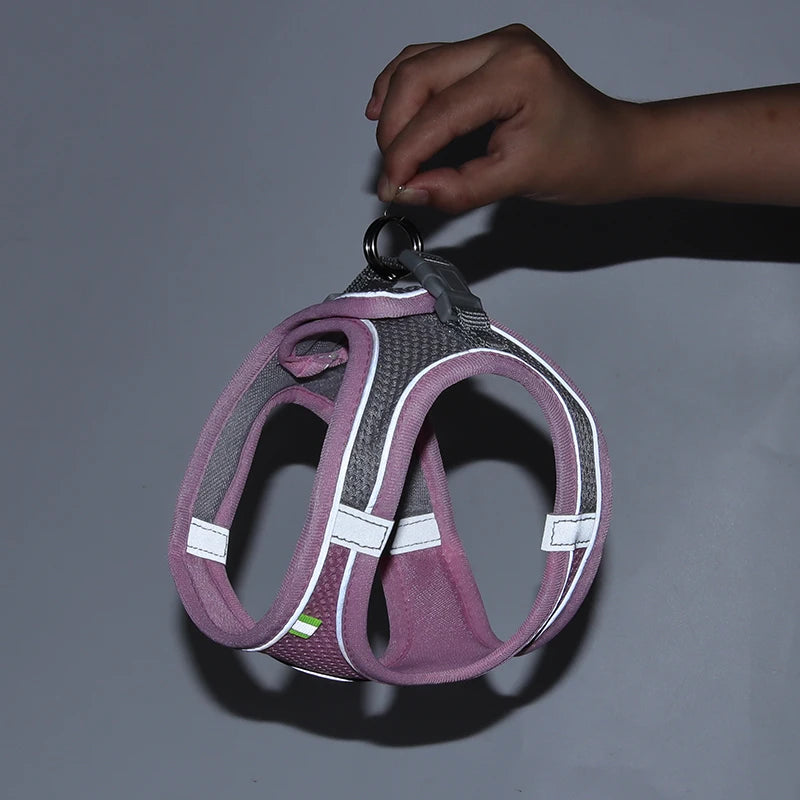 Escape Proof Cat Harness - Pink