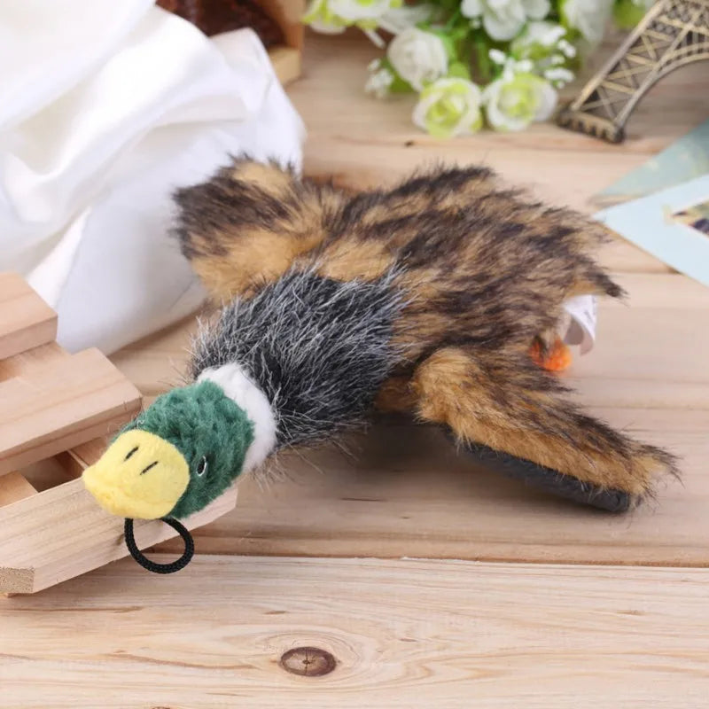 Plush Duck Chew Toy