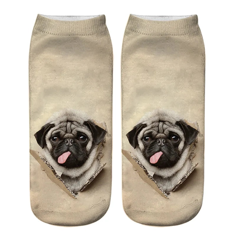 Pup Print Socks