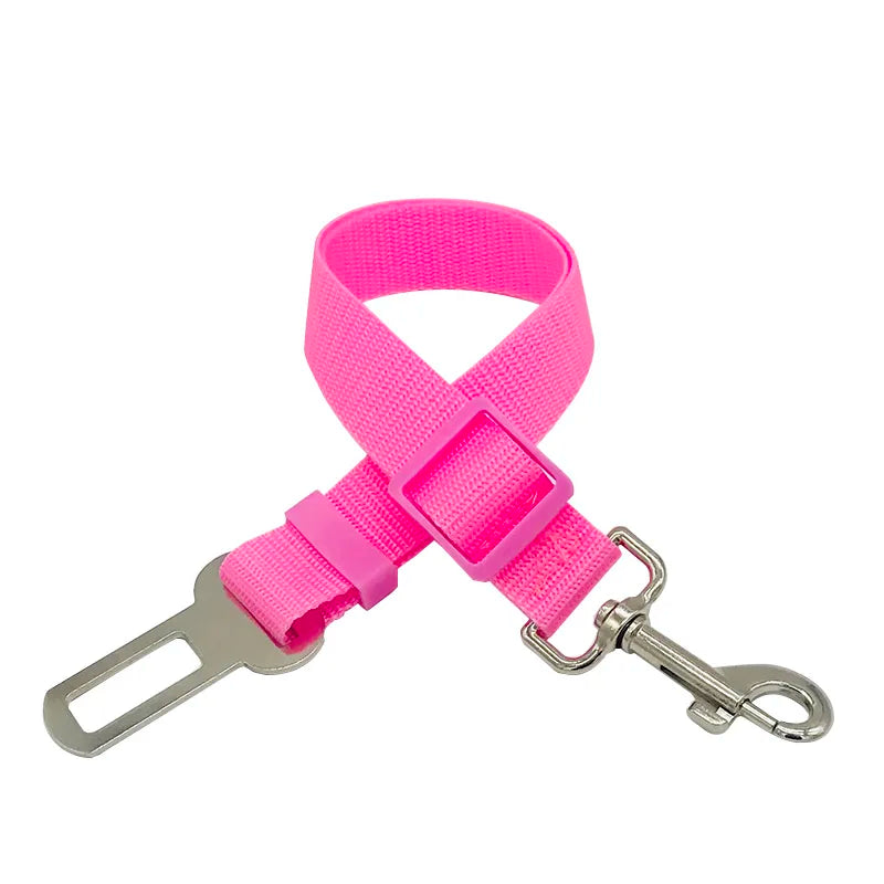 Pet Seat Belt - pink