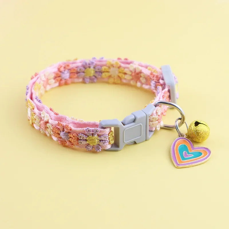 Lace Flower Pet Collar