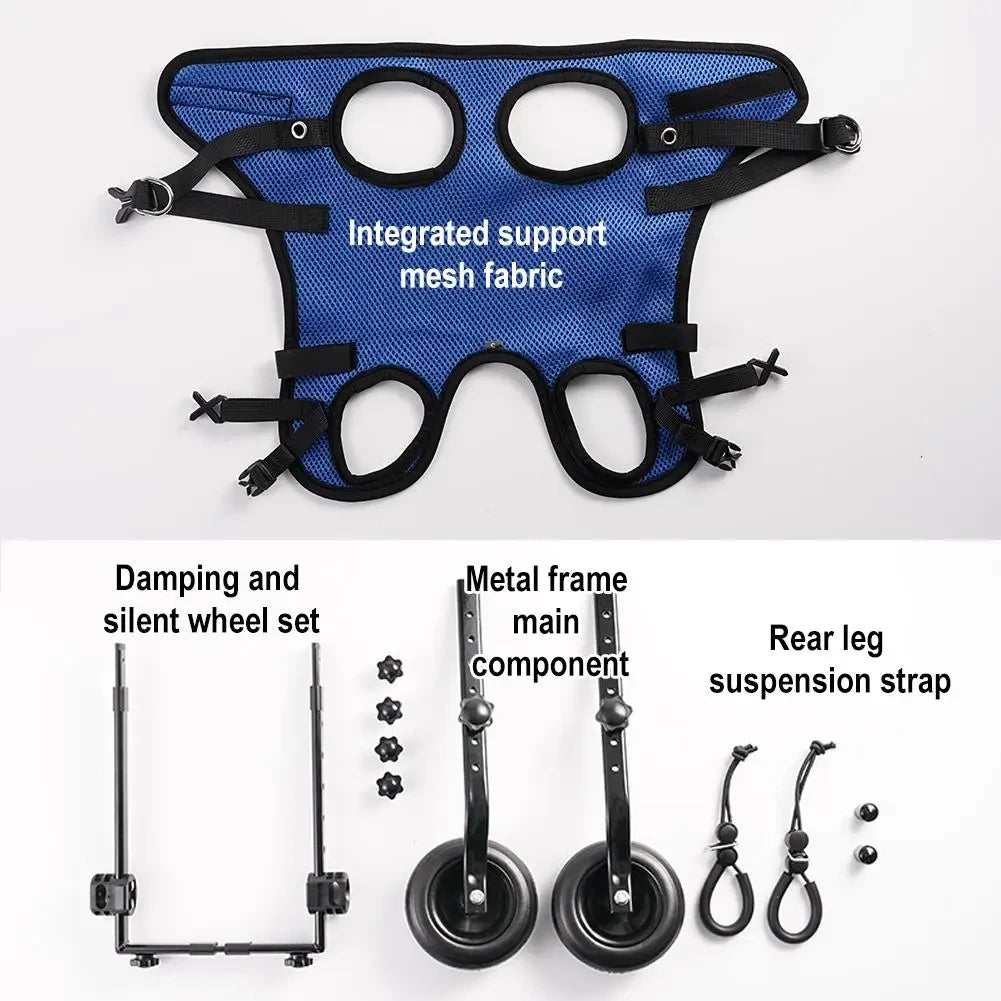 Pet Wheelchair - components 