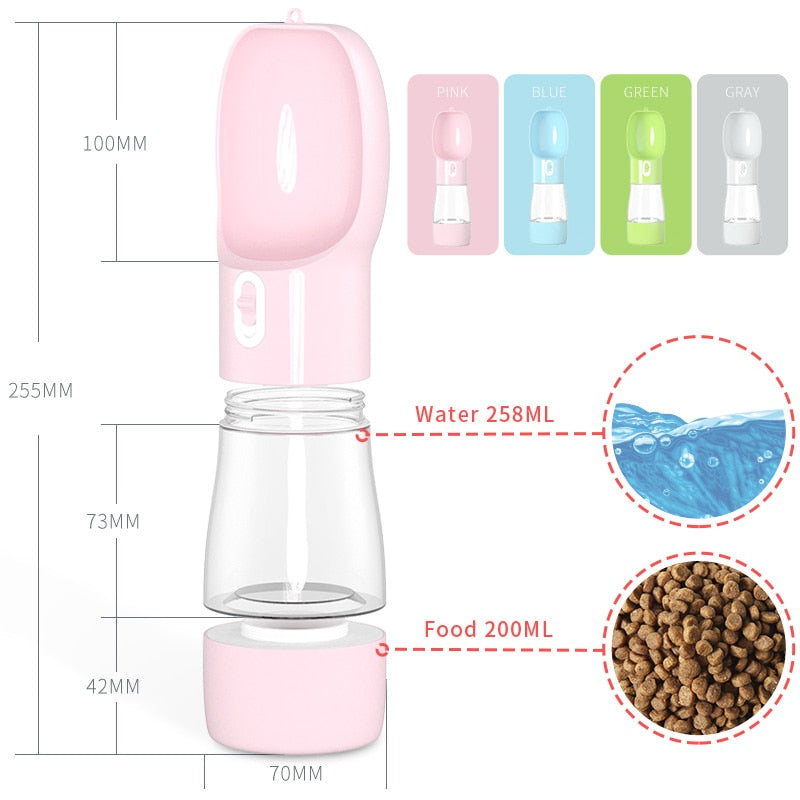 Portable Water and Food Dispenser