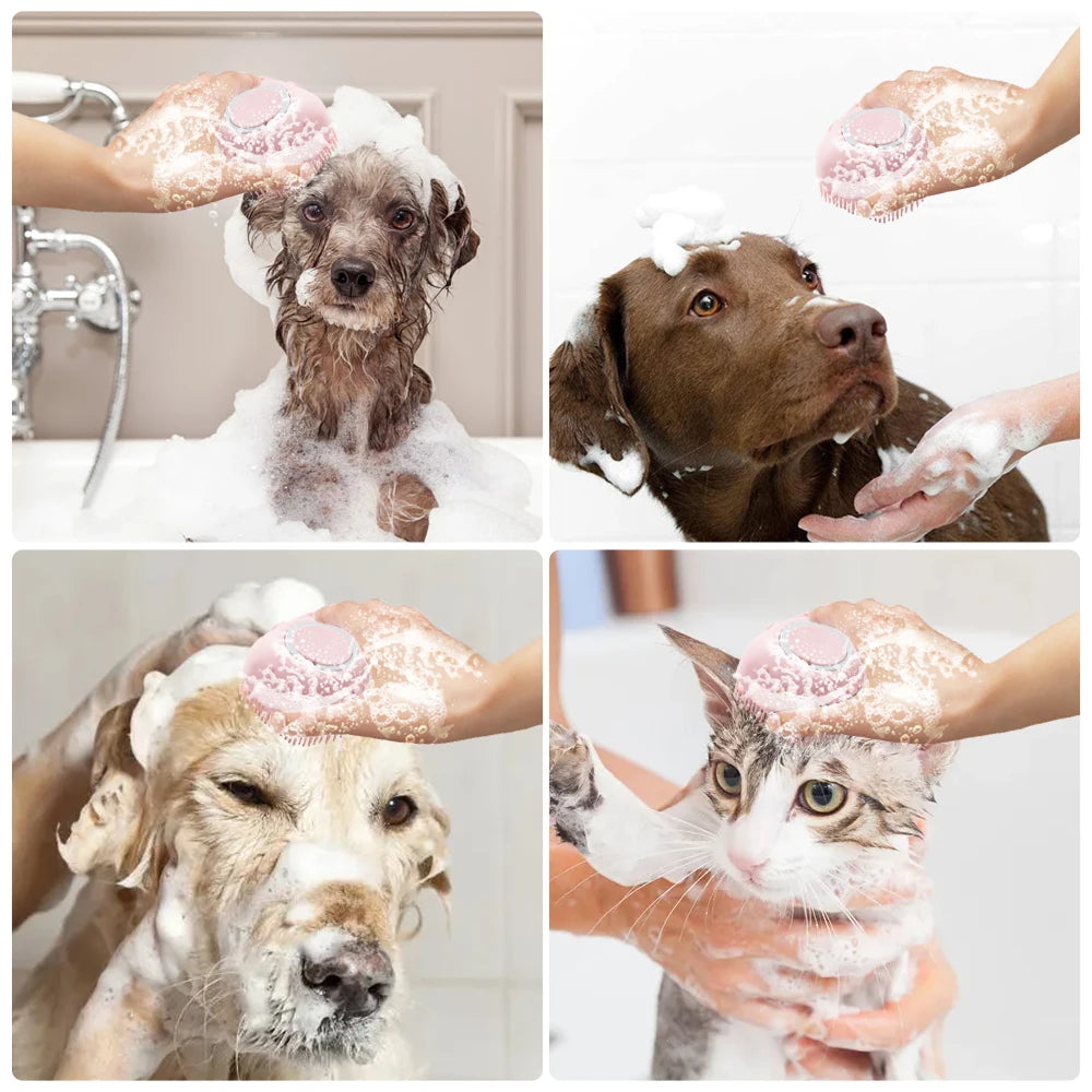 Pet Bath Time Massager