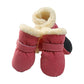 Cozy Dog Booties - pink