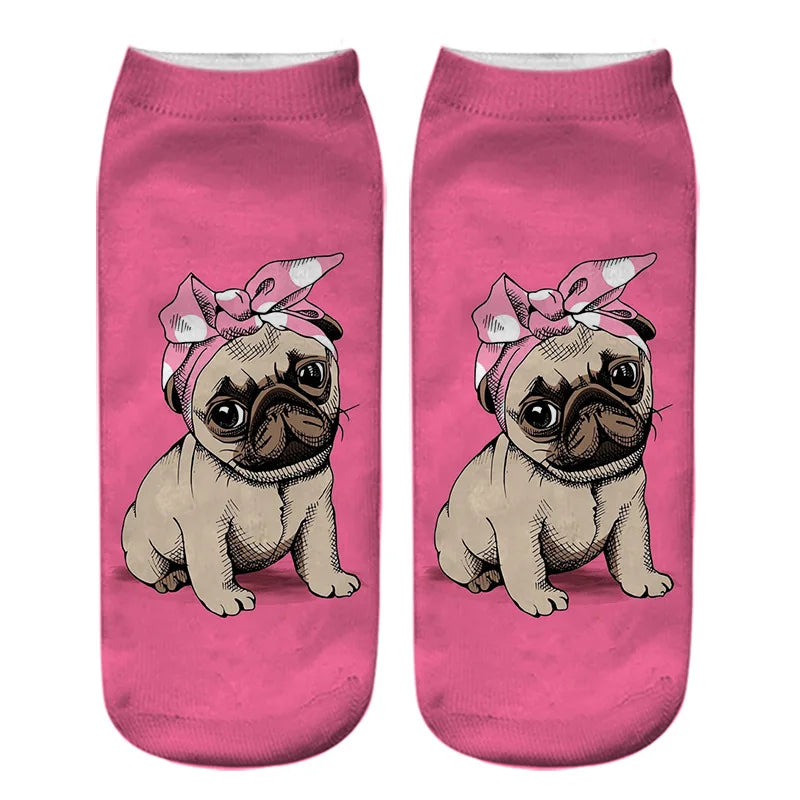 Pup Print Socks