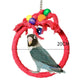 Bird Hanging Around Toys