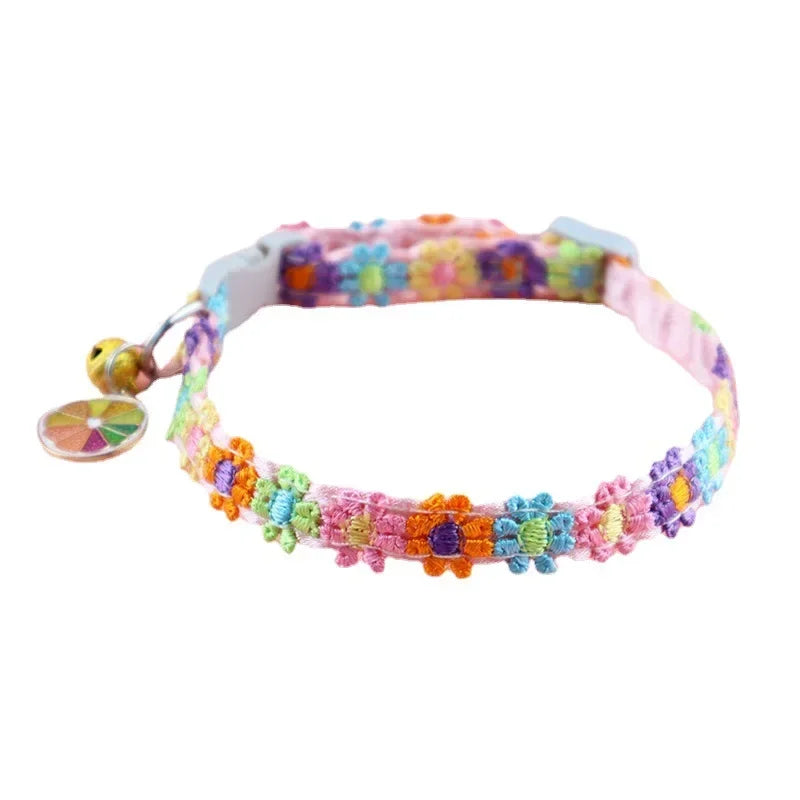 Lace Flower Pet Collar