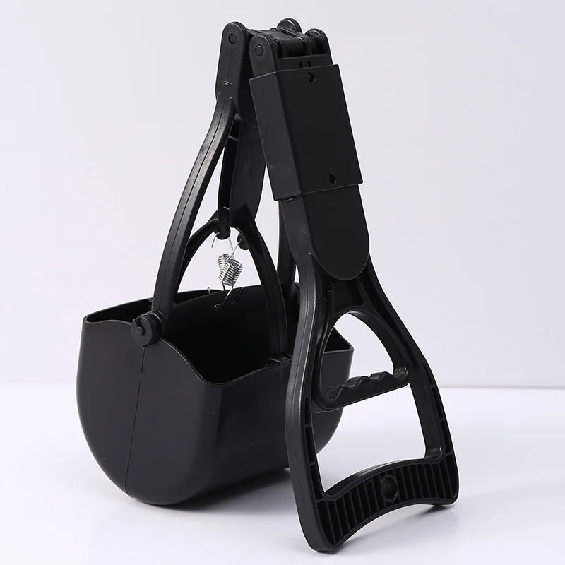 Heavy Duty Pooper Scooper - Black (Foldable)