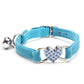 Heart Charm Pet Collar