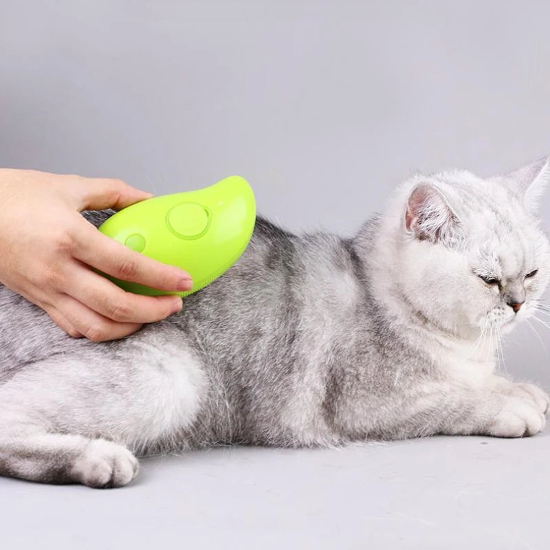 Steam Grooming Brush for Pets