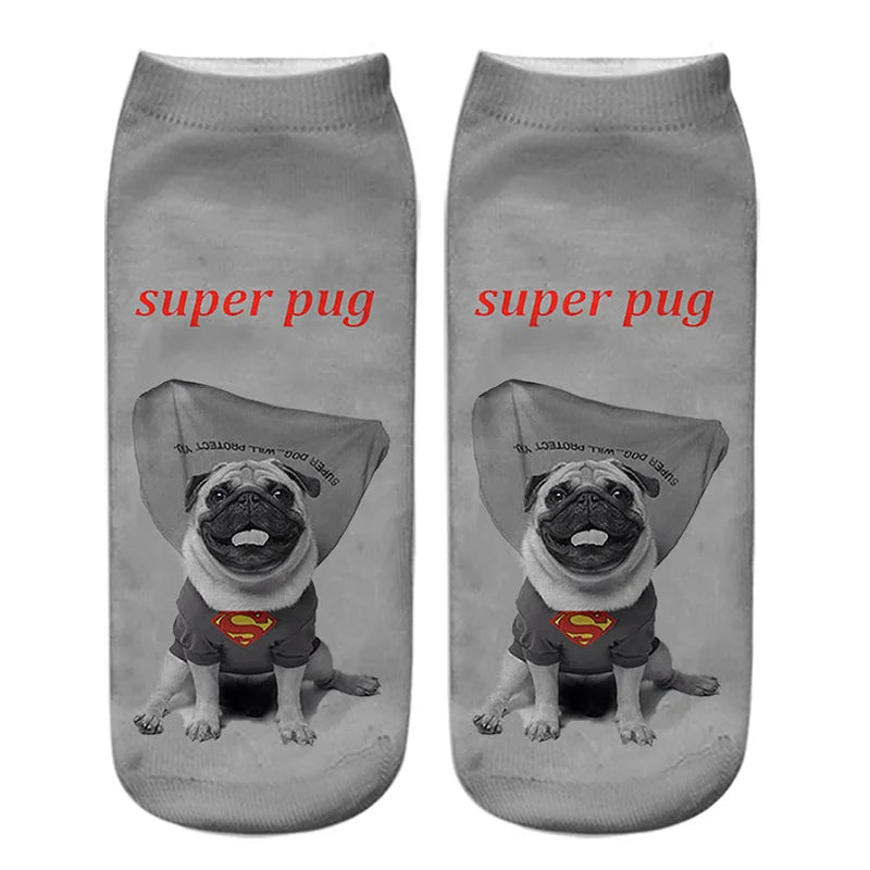 Pup Print Socks