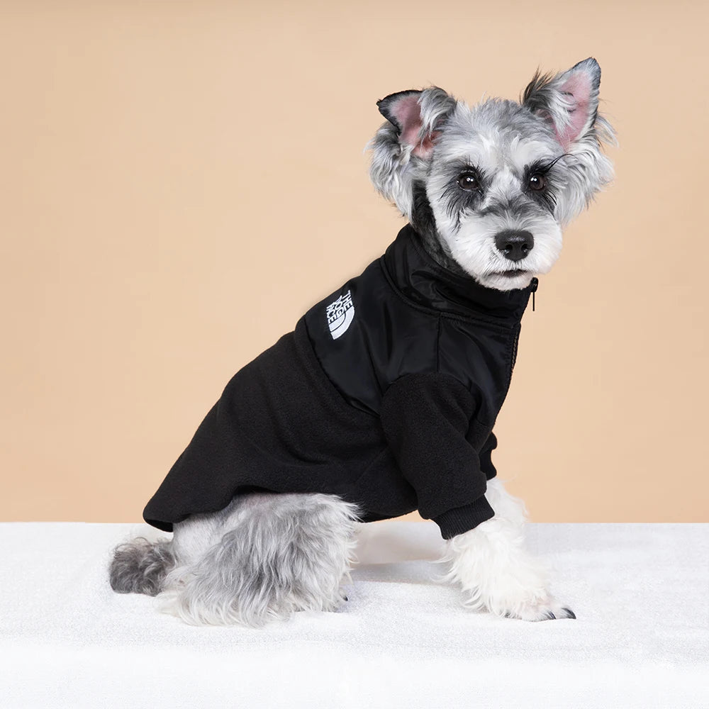 The Dog Face Polar Fleece  - black 1 