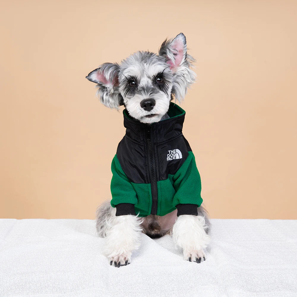 The Dog Face Polar Fleece  - green