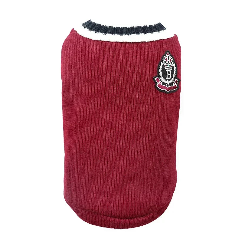 The Ivy Pet Pullover - Red