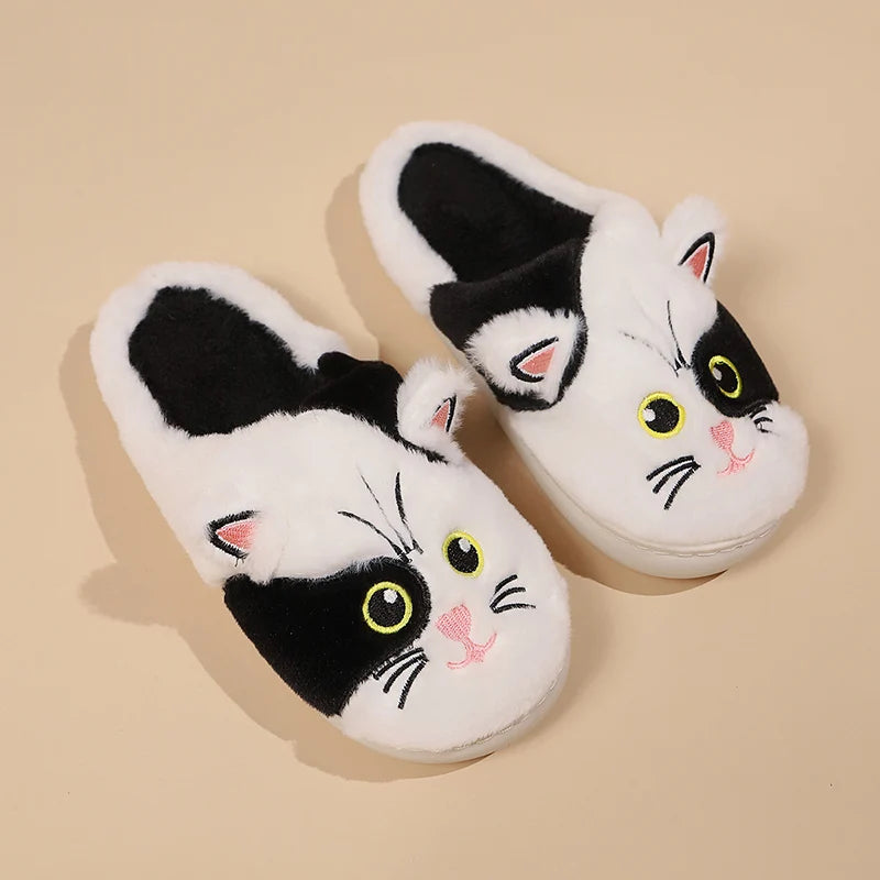 Trix - Tuxedo Cat Slippers 3