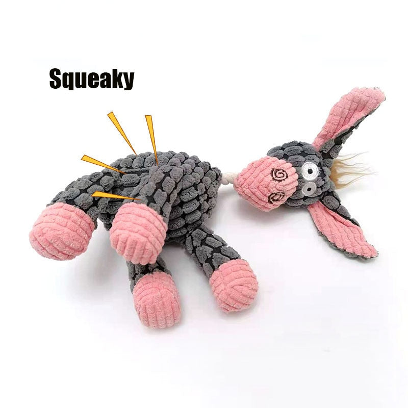 Animal Shaped Squeaky Toys