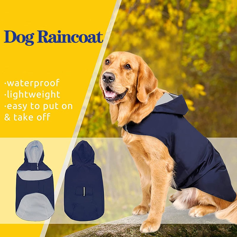 Reflective Dog Raincoat