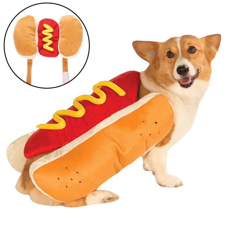 Pet Hot Dog Costume