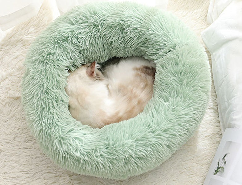 Donut Shaped Cozy Pet Bed